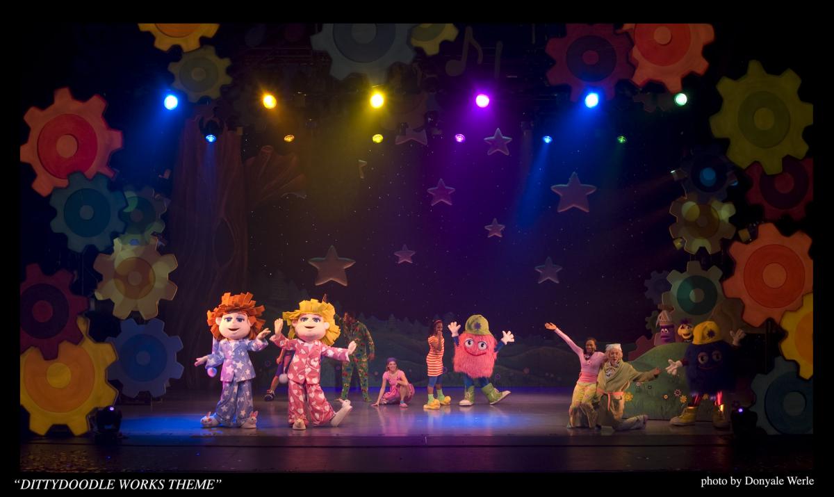 Photo 5 in 'DittyDoodle Works Pajama Party Live!' gallery showcasing lighting design by Mike Baldassari of Mike-O-Matic Industries LLC
